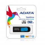 Pen Drive 32GB ADATA UV220 USB 2.0 Black/Blue (AUV220-32G-RBKBL) (AUV220-32G-RBKBL) - Pendrive
