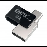 Pen Drive 32GB Emtec T260C Mobile and Go Type-C USB 3.2 fekete (ECMMD32GT263C) (ECMMD32GT263C) - Pendrive