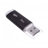 Pen Drive 32GB Silicon Power Ultima U02 fekete USB 2.0 (SP032GBUF2U02V1K) (SP032GBUF2U02V1K) - Pendrive