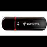 Pen Drive 4GB Transcend JetFlash F600 (TS4GJF600) fekete USB 2.0 (TS4GJF600) - Pendrive