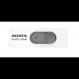 Pen Drive 64GB ADATA UV220 USB 2.0 White/Gray (AUV220-64G-RWHGY) (AUV220-64G-RWHGY) - Pendrive