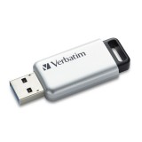 Pen Drive 64GB Verbatim Secure Data Pro fekeke-szürke USB 3.0 (98666) (98666) - Pendrive