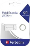 Pendrive, 64gb, usb 2.0, verbatim "executive metal", ezüst 98750