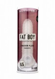 Perfect Fit Fat Boy Checker Box - péniszköpeny (17cm) - tejfehér