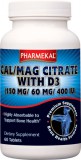 Pharmekal Cal/Mag Citrate with D3 (60 tab.)