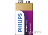 Philips 6FR61LB1A/10 Lithium Ultra 9V 1 elem (belső doboz nélkül)