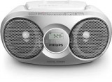 Philips AZ215S/12 hordozható ezüst CD-s rádió (AZ215S/12)