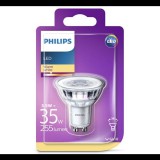 PHILIPS Consumer izzó (LED spot, GU10 foglalat, 2700K, 3,5W, 255 Lumen) MELEG FEHÉR (929001217817) (929001217817) - LED-es égők