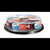 Philips DVD+R 4.7GB 16X DVD lemez hengeres 10db/cs (PH922302) - Lemez
