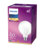 PHILIPS E27 Globe G120 LED fényforrás, 2700K melegfehér, 7 W, 806  lm, CRI 80, 8718699648176