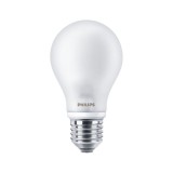PHILIPS E27 normál izzó A60 LED fényforrás, 2700K melegfehér, 4,5 W, 470 lm, 300°, CRI 80, 8718696419656