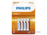 Philips R03L4B/10 LongLife AAA 4 elem