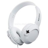 Philips SHL3075WT Bass+ hordozható fehér mikrofonos fejhallgató (SHL3075WT/00)