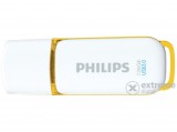 Philips USB 3.0 128GB Snow Edition pendrive, fehér/sárga