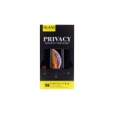 PHONEMAX Karc és ütésálló, betekintésgátlós matt üvegfólia fekete kerettel iPhone 13 Pro Max/14 Plus Full Cover Privacy