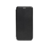 PHONEMAX Smart Diva fliptok Huawei Nova Y70 oldalra nyíló mágneses telefontok ívelt sarkokkal fekete