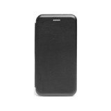 PHONEMAX Smart Diva fliptok iPhone 13 Pro oldalra nyíló tok ívelt sarkokkal fekete