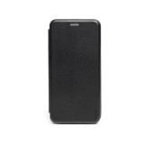 PHONEMAX Smart Diva fliptok Samsung Galaxy A04E oldalra nyíló mágneses telefontok ívelt sarkokkal fekete
