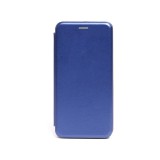 PHONEMAX Smart Diva fliptok Samsung Galaxy A04E oldalra nyíló mágneses telefontok ívelt sarkokkal kék