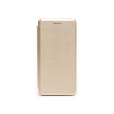 PHONEMAX Smart Diva fliptok Samsung Galaxy A34 5G oldalra nyíló mágneses telefontok ívelt sarkokkal arany