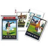 Piatnik Exkluziv römi kártya Pub Signs 1x55 lap (PI135514) - Kártyajátékok