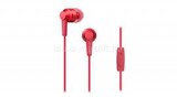 Pioneer SE-C3T-R piros mikrofonos fülhallgató (SE-C3T-R)