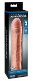 PipeDream X-TENSION Perfect 3 - élethű péniszköpeny (22,8cm) - natúr