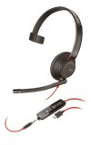 Poly Plantronics Blackwire 5210 USB-A Headset Black 207577-201