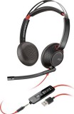 Poly Plantronics Blackwire 5220 USB-A Headset Black 207576-201