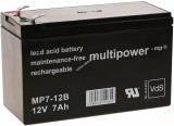 Pótakku (multipower) szünetmenteshez APC Smart UPS RT 1000 Marine 12V 7Ah (helyettesíti 7,2Ah)