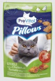 Prevital Snack 60 g jutalomfalat cicáknak STERIL Pillow csirke/paradicsom