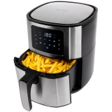 Profi Cook ProfiCook PC-FR 1239 H, 1400 W, 5.5 L, 7 Program, Tapadásmentes, Fekete-Ezüst meleglevegős sütő