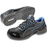 PUMA Safety Niobe Blue Wns Low 644120-41 ESD biztonsági cipő S3 Méret: 41 Fekete, Kék 1 pár