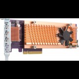 Qnap 4x M.2 NVMe bővítő kártya PCIe (QM2-4P-384) (QM2-4P-384) - Bővítő kártyák