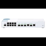 QNAP QSW-M408-2C 10 portos Gigabit switch (QSW-M408-2C) - Ethernet Switch
