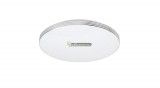 Rábalux OSCAR 71179 LED 18W fehér/króm kerek mennyezeti lámpa, csillagos effekt, term. fehér 5évG