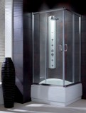 Radaway Premium Plus C 90x90x170 szögletes zuhanykabin, fabrik üveg, króm keret (30451-01-06N)