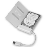 Raidsonic 2,5 6cm 1x SATA 2,5" zu 1x USB 3.0, inklusive Schutzbox ICY BOX (IB-AC603a-U3) - HDD Dokkoló