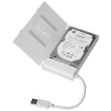 Raidsonic IB-AC603-U3 2,5" SATA USB3.0 HDD (9,5mm) White IB-AC603A-U3