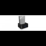 RaidSonic ICY BOX IB-123CL-U3 2.5"-3.5" Dokkoló USB 3.0 fekete (IB-123CL-U3) - HDD Dokkoló