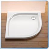 Ravak Elipso 90 PAN zuhanytálca 90x90 cm, fehér, negyedköríves, akril - RAV-A227701410
