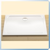 Ravak Gigant Pro Chrome téglalap alakú zuhanytálca, 100x80 cm, fehér, öntött műmárvány - RAV-XA04A401010