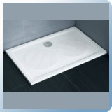 Ravak Gigant Pro téglalap alakú zuhanytálca, 100x80 cm, fehér, öntött műmárvány - RAV-XA03A401010