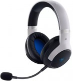 Razer Kaira Pro, 108 dB, 32 Ohm, PS5 Kompatibilis, Vezeték Nélküli, USB-C, Bluetooth, Fehér-Fekete mikrofonos fülhallgató