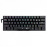 Redragon Anivia, wired mechanical keyboard,RGB, blue switch Black HU K614-RGB_BLUE_HU