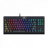 Redragon Dark Avenger RGB Blue Mechanical Gaming Keyboard Black HU (K568RGB-1_BLUE_HU)
