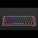 Redragon Fizz Pro black, wired&2.4G&BT mechanical Keyboard, RGB, blue switch Black HU (K616-RGB_BLUE_HU) - Billentyűzet