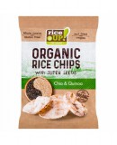 Rice Up Barna Rizs Chips Chia-Quinoa 25 g