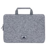 RivaCase 7913 Laptop sleeve with handles 13,3" Light grey (4260403578469) - Notebook Táska