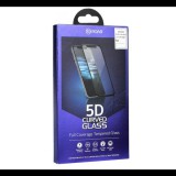 ROAR képernyővédő üveg (5D full glue, íves, teljes felületén tapad, tok barát, karcálló, 0.3 mm, 9H) FEHÉR [Apple iPhone 11 Pro Max] (5996457828135) - Kijelzővédő fólia